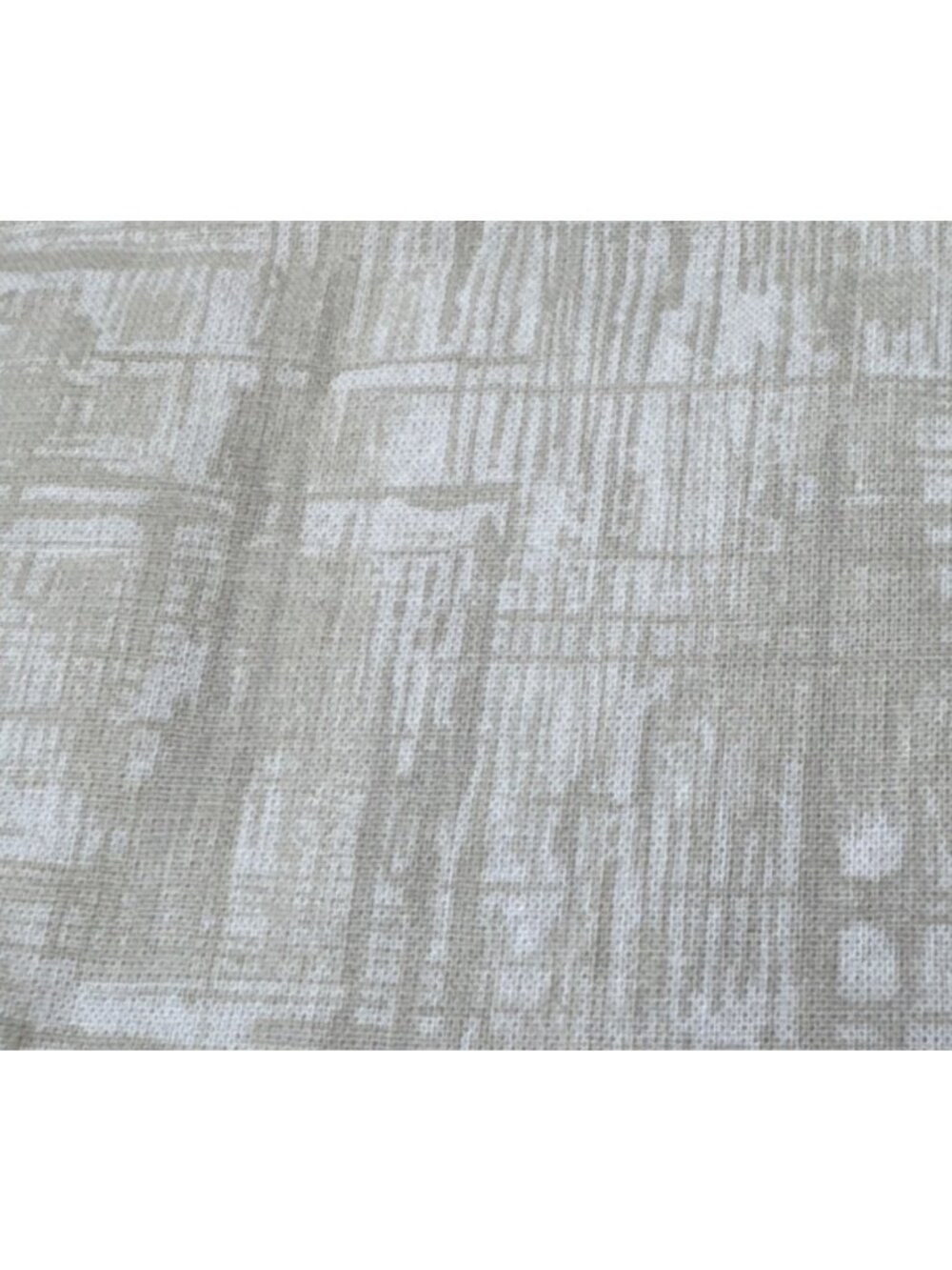 Abstract Beige Cotton Fabric 16" x 34" Quilting Crafts